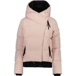 Obermeyer Calypso Down Jacket - Women's -Ladies Skiing Store fw23 obermeyer womenscalypsodownjacket pinkchampagne 7
