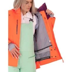 Obermeyer Cecilia Jacket - Women's -Ladies Skiing Store fw23 obermeyer womensceciliajacket firefall 3