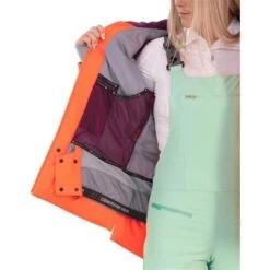 Obermeyer Cecilia Jacket - Women's -Ladies Skiing Store fw23 obermeyer womensceciliajacket firefall 4