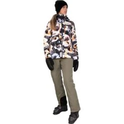 Obermeyer Cecilia Jacket - Women's -Ladies Skiing Store fw23 obermeyer womensceciliajacket glitchy 7