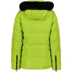 Obermeyer Circe Down Jacket - Women's -Ladies Skiing Store fw23 obermeyer womenscircedownjacket honeydew 2