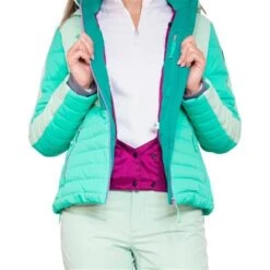 Obermeyer Como Jacket - Women's -Ladies Skiing Store fw23 obermeyer womenscomojacket pixiedust 5