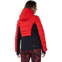 Obermeyer Women's Cosima Down Jacket | Buckmans -Ladies Skiing Store fw23 obermeyer womenscosimadownjacket brakelight 2