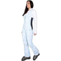 Obermeyer Cybele Softshell Suit - Women's -Ladies Skiing Store fw23 obermeyer womenscybelesoftshellsuit snowleopard 1