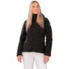 Obermeyer Devon Down Jacket - Women's -Ladies Skiing Store fw23 obermeyer womensdevondownjacket blackdiamond 1