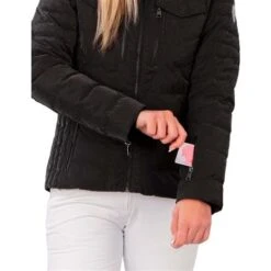 Obermeyer Devon Down Jacket - Women's 4 Obermeyer Devon Down Jacket - Women's -Ladies Skiing Store fw23 obermeyer womensdevondownjacket blackdiamond 3