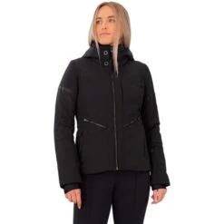 Obermeyer Electra Jacket - Women's -Ladies Skiing Store fw23 obermeyer womenselectrajacket black 1