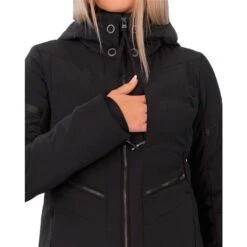 Obermeyer Electra Jacket - Women's -Ladies Skiing Store fw23 obermeyer womenselectrajacket black 3