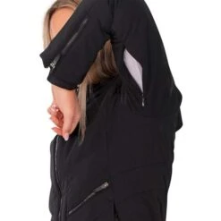 Obermeyer Electra Jacket - Women's -Ladies Skiing Store fw23 obermeyer womenselectrajacket black 4