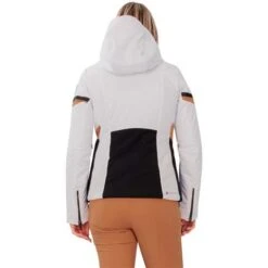 Obermeyer Electra Jacket - Women's -Ladies Skiing Store fw23 obermeyer womenselectrajacket white 2