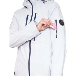 Obermeyer Highlands Shell Jacket - Women's -Ladies Skiing Store fw23 obermeyer womenshighlandsshelljacket arcticfox 4