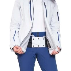 Obermeyer Highlands Shell Jacket - Women's -Ladies Skiing Store fw23 obermeyer womenshighlandsshelljacket arcticfox 8