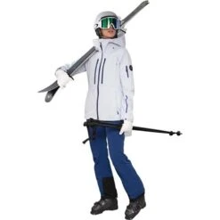Obermeyer Highlands Shell Jacket - Women's -Ladies Skiing Store fw23 obermeyer womenshighlandsshelljacket arcticfox 9