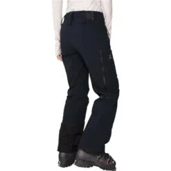 Obermeyer Highlands Shell Pant - Women's -Ladies Skiing Store fw23 obermeyer womenshighlandsshellpant black 2