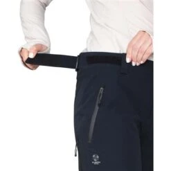 Obermeyer Highlands Shell Pant - Women's -Ladies Skiing Store fw23 obermeyer womenshighlandsshellpant black 3