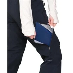 Obermeyer Highlands Shell Pant - Women's -Ladies Skiing Store fw23 obermeyer womenshighlandsshellpant black 4