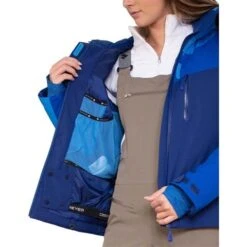 Obermeyer Jette Jacket - Women's 6 Obermeyer Jette Jacket - Women's -Ladies Skiing Store fw23 obermeyer womensjettejacket navy 5
