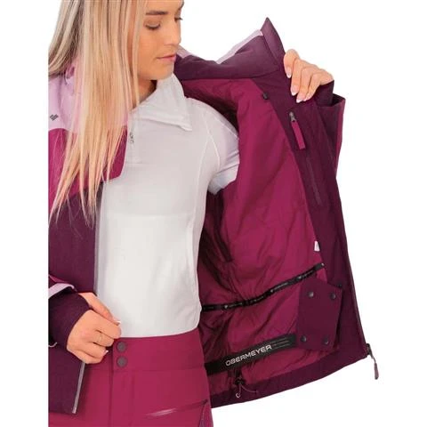 Obermeyer Jette Jacket - Women's Obermeyer Jette Jacket - Women's -Ladies Skiing Store fw23 obermeyer womensjettejacket reigncheck 5