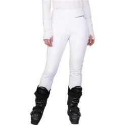 Obermeyer Jinks ITB Softshell Pant - Women's -Ladies Skiing Store fw23 obermeyer womensjinksitbsoftshellpant white 1