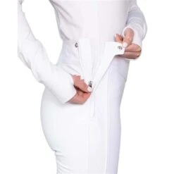 Obermeyer Jinks ITB Softshell Pant - Women's -Ladies Skiing Store fw23 obermeyer womensjinksitbsoftshellpant white 3