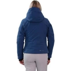 Obermeyer Kayla Jacket - Women's -Ladies Skiing Store fw23 obermeyer womenskaylajacket navy 2