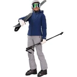 Obermeyer Kayla Jacket - Women's -Ladies Skiing Store fw23 obermeyer womenskaylajacket navy 7