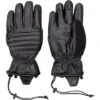 Obermeyer Leather Glove - Women's -Ladies Skiing Store fw23 obermeyer womensleatherglove black