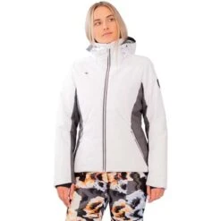 Obermeyer Lorena Jacket - Women's -Ladies Skiing Store fw23 obermeyer womenslorenajacket white 1