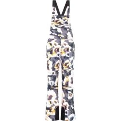 Obermeyer Malta Bib Overalls - Women's -Ladies Skiing Store fw23 obermeyer womensmaltabiboveralls glitchy 1