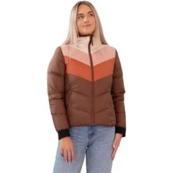 Obermeyer Peyton Down Jacket - Women's 8 Obermeyer Peyton Down Jacket - Women's -Ladies Skiing Store fw23 obermeyer womenspeytondownjacket rosedust 1