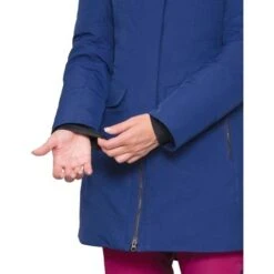 Obermeyer Sojourner Down Jacket - Women's -Ladies Skiing Store fw23 obermeyer womenssojournerdownjacket navy 3