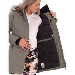 Obermeyer Sojourner Down Jacket - Women's -Ladies Skiing Store fw23 obermeyer womenssojournerdownjacket prophecy 4