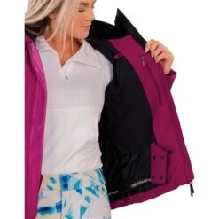 Obermeyer Tuscany Elite Jacket - Women's 7 Obermeyer Tuscany Elite Jacket - Women's -Ladies Skiing Store fw23 obermeyer womenstuscanyelitejacket feelthebeet 6