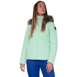 Obermeyer Tuscany Elite Jacket - Women's 10 Obermeyer Tuscany Elite Jacket - Women's -Ladies Skiing Store fw23 obermeyer womenstuscanyelitejacket minttobe 1