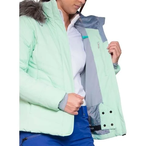 Obermeyer Tuscany Elite Jacket - Women's Obermeyer Tuscany Elite Jacket - Women's -Ladies Skiing Store fw23 obermeyer womenstuscanyelitejacket minttobe 6