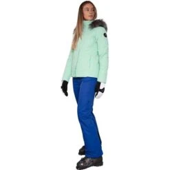 Obermeyer Tuscany Elite Jacket - Women's 16 Obermeyer Tuscany Elite Jacket - Women's -Ladies Skiing Store fw23 obermeyer womenstuscanyelitejacket minttobe 7