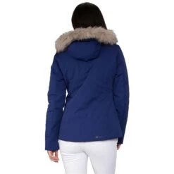Obermeyer Tuscany Elite Jacket - Women's 19 Obermeyer Tuscany Elite Jacket - Women's -Ladies Skiing Store fw23 obermeyer womenstuscanyelitejacket navy 2