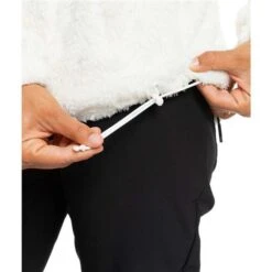 Roxy Alabama - Women's -Ladies Skiing Store fw23 roxy womensalabamafleece egret 4