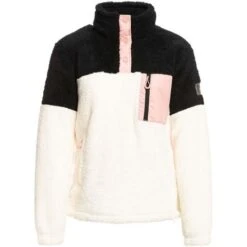 Roxy Alabama - Women's -Ladies Skiing Store fw23 roxy womensalabamafleece egret 5