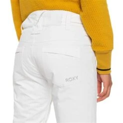 Roxy Backyard Pant - Women's -Ladies Skiing Store fw23 roxy womensbackyardpant brightwhite 8