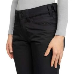 Roxy Backyard Pant - Women's -Ladies Skiing Store fw23 roxy womensbackyardpant trueblack 4