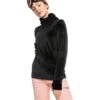 Roxy Deltine Fleece Pullover - Women's -Ladies Skiing Store fw23 roxy womensdeltinefleecetop trueblack 1