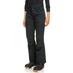 Roxy Diversion Pant - Women's -Ladies Skiing Store fw23 roxy womensdiversionpant trueblack 1