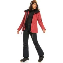 Roxy Diversion Pant - Women's -Ladies Skiing Store fw23 roxy womensdiversionpant trueblack 6