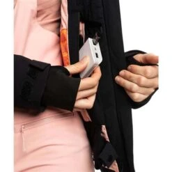 Roxy Dusk Warmlink Jacket - Women's -Ladies Skiing Store fw23 roxy womensduskwarmlinkjacket trueblack 8