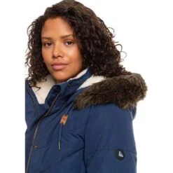 Roxy Ellie Warmlink Jacket - Women's 5 Roxy Ellie Warmlink Jacket - Women's -Ladies Skiing Store fw23 roxy womenselliewarmlinkjacket medievalblue 4