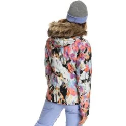 Roxy Jet Ski Jacket - Women's 11 Roxy Jet Ski Jacket - Women's -Ladies Skiing Store fw23 roxy womensjetskijacket trueblacktenderness 3