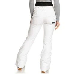 Roxy Rising High Pant - Women's -Ladies Skiing Store fw23 roxy womensrisinghighpant brightwhite 3