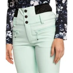 Roxy Rising High Pant - Women's - 2024 Model -Ladies Skiing Store fw23 roxy womensrisinghighpant fairaqua 4