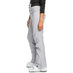 Roxy Rising High Pant - Women's - 2024 Model -Ladies Skiing Store fw23 roxy womensrisinghighpant heathergrey 2